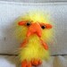 Hunter the Second of the Liger Tion Twins- Fuzzy Finger Puppet from Such Things Puppets