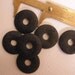 Lava Stone 30mm Donut - 6 Piece Lot