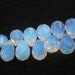 RESERVED LISTING (Opalite Faceted 13x18 Teardrop - 10 Pieces)
