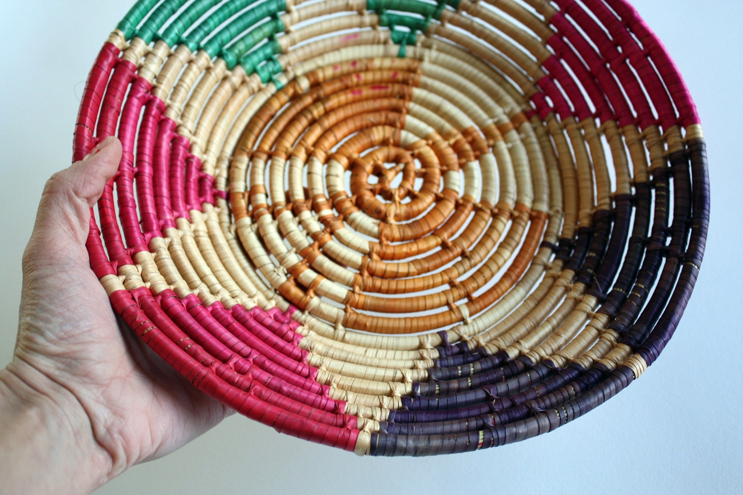 Vintage Mexican Style Basket