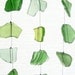 Sea Glass & Driftwood Mobile / Suncatcher - Green