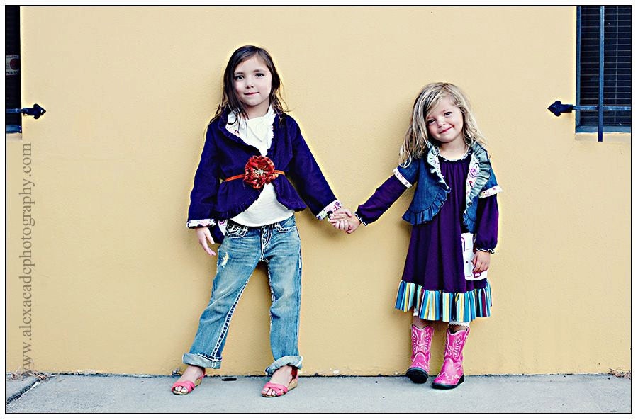 Fall Ruffled Bolero Jacket in Denim