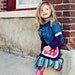 Fall Ruffled Bolero Jacket in Denim