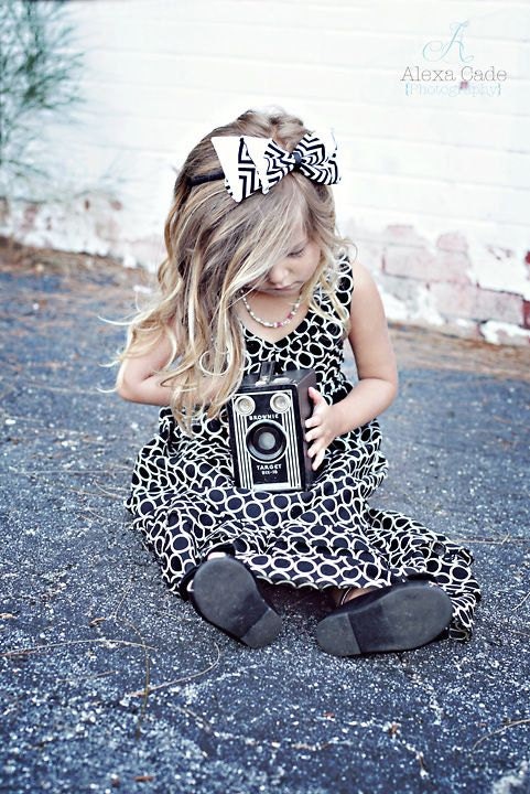 Summer Black Metro Print Maxi Dress