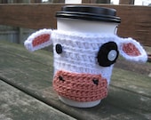 Moo Cow Crochet Coffee or Tea Cozy