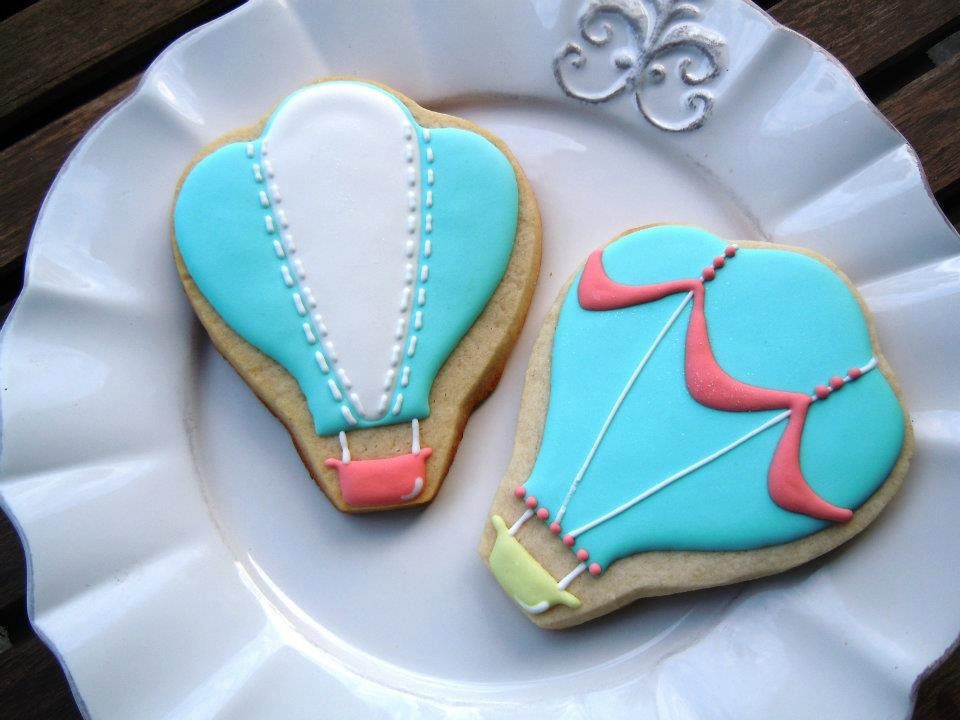 Hot Air Balloon Cookies