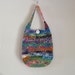 Crazy Crochet Shoulder Bag, Hippie Purse, Boho Bag, Multicolored, Funky, Hobo Bag, Tote Bag
