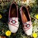 Custom Handpainted TOMS in Ikat Design