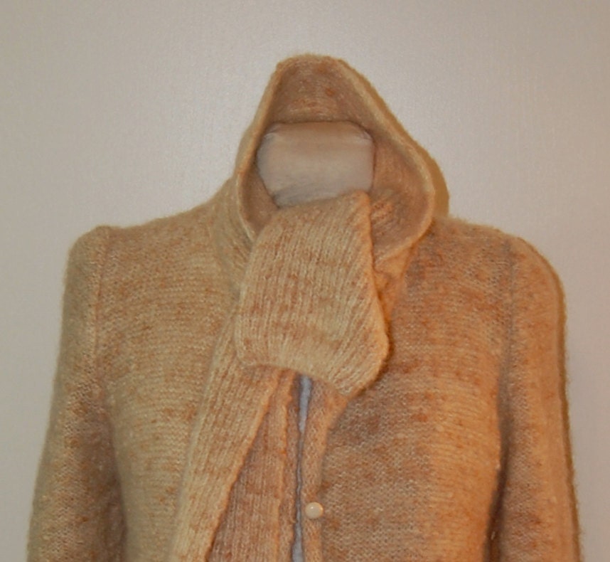Vintage Charlotte Mohair Sweater Coat