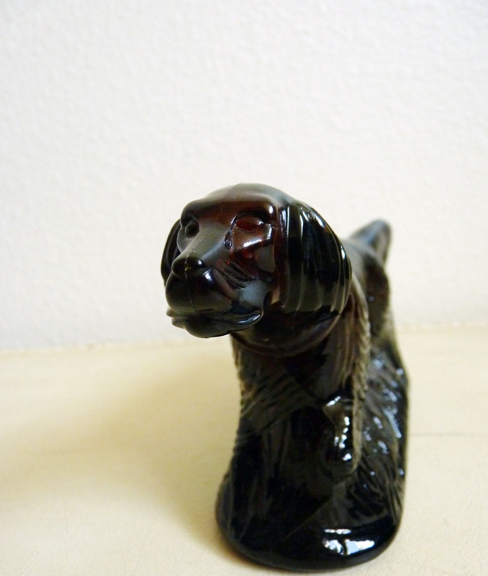 Vintage Irish Setter Decanter, Cologne, After Shave Bottle