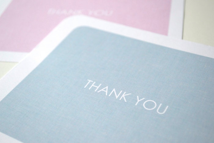 Fill in the Blank Thank You Notes