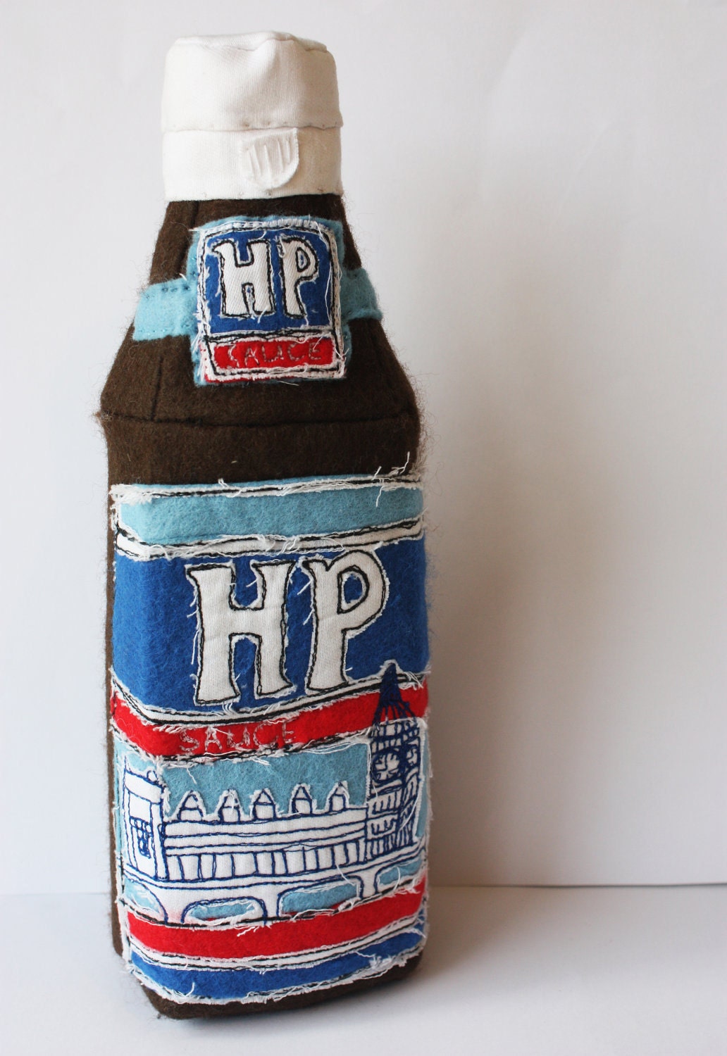 HP Sauce- Textile Soft Sculpture