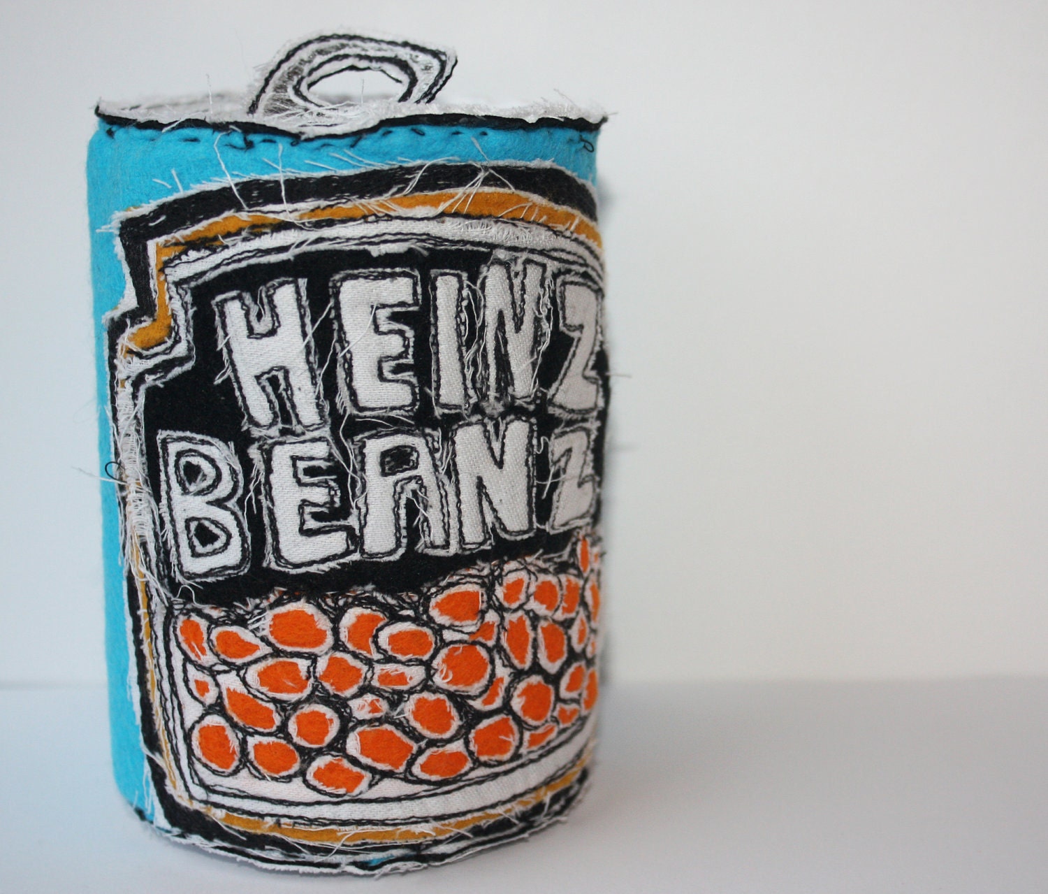 Heinz Beanz- Textile Soft Sculpture