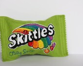 Skittles Crazy Sours- Textile Soft Sculpture