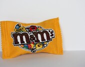 Peanut M&M's- Textile Soft Sculpture
