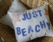 Throw pillow "Just Beachy"
