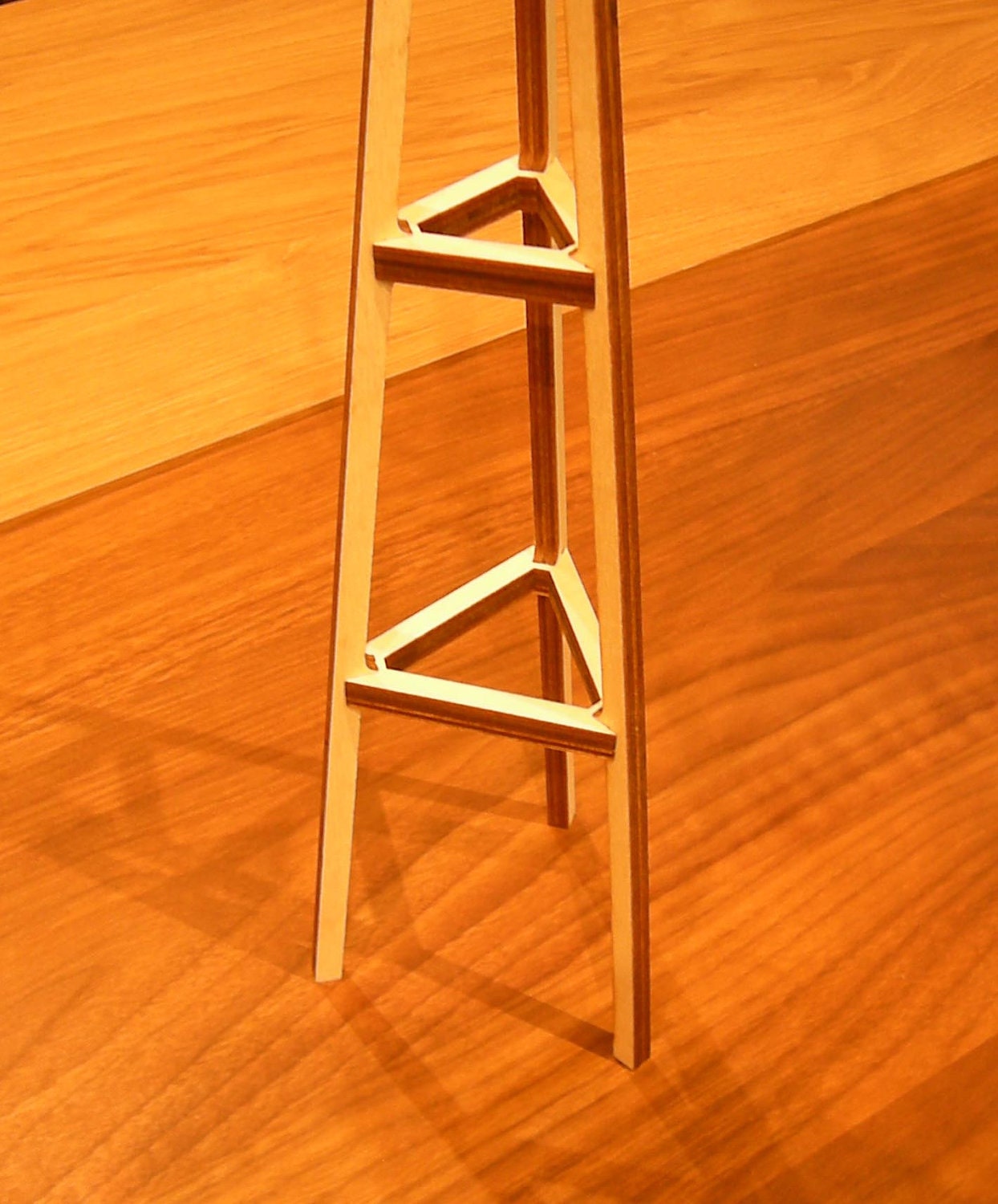 Sutro Tower Model in Birch Plywood