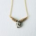 LAST PAIR Everyday Earrings : Single Dalmatian Jasper Tear Drop Earrings