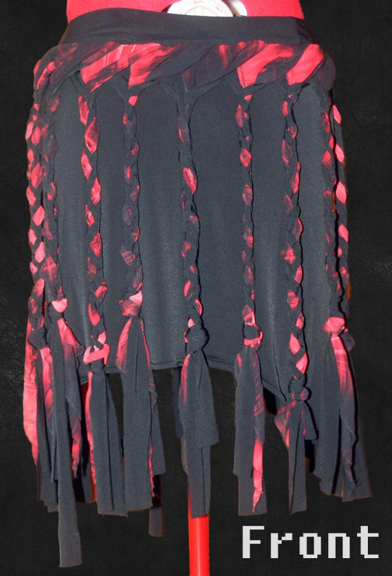 Reconstructed Braided Skirt