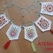 Crochet pattern owl garland by ATERGcrochet