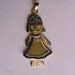 Sterling Silver Necklace. Silver Charm Boy or Girl. Silver Pendant Mothers Jewelry. Silver Boy. Gold Plated