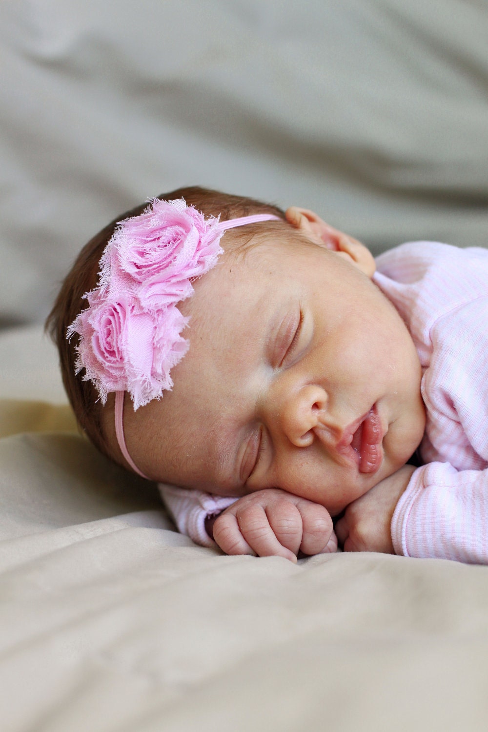 infant headband baby headband pink shabby flower with pearl items similar to pink flower headband shabby chic infant headband baby headband pink shabby flower with pearl items similar to pink flower headband shabby chic