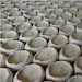 Porcelain Egg Votive Soy Candles, One Dozen Eggs