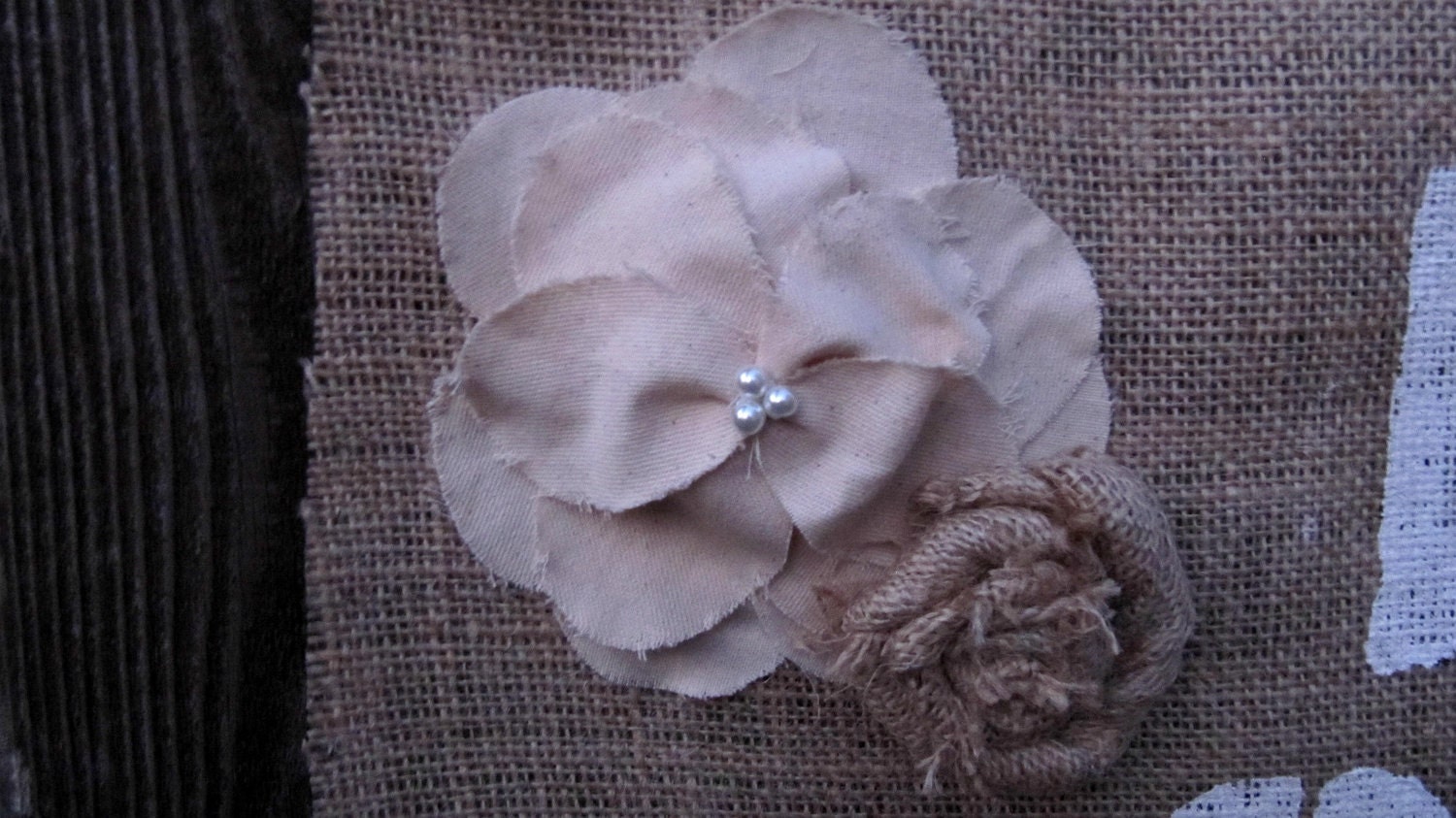 Here Comes The Bride : Sweet Burlap Wedding Banner
