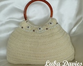 Instant Download Crochet PDF pattern - Charming Handbag