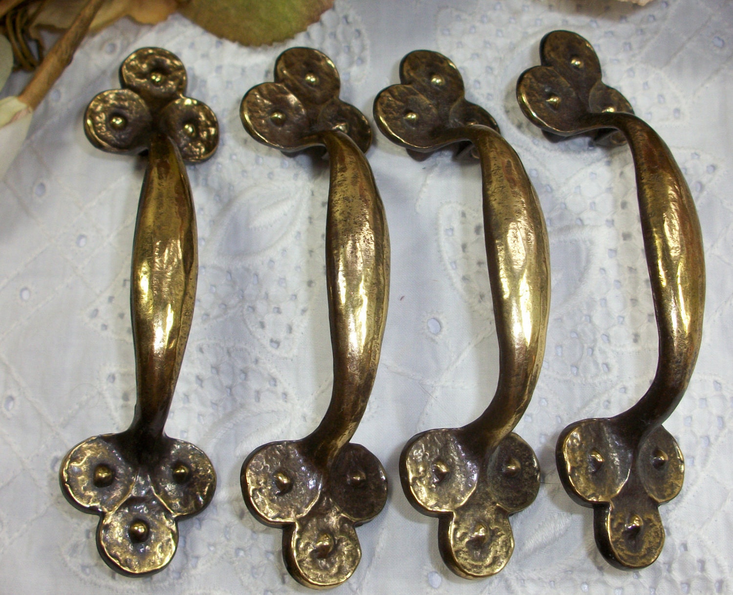 Drawer pulls vintage Keeler Brass Company KBC by ThisandThat4U