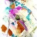 Abstract Expressionist Painting, Modern Art, Intuitive Mixed Media Original "Miserere Nostri"