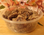4 oz Organic Vegan Raw African Black Soap Chunks