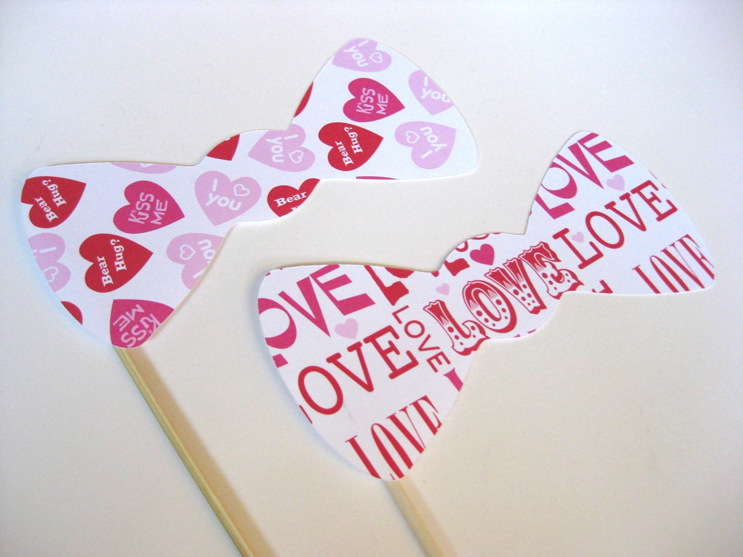 Photo Booth Props - Valentine's Day 22 piece set - Photobooth Props