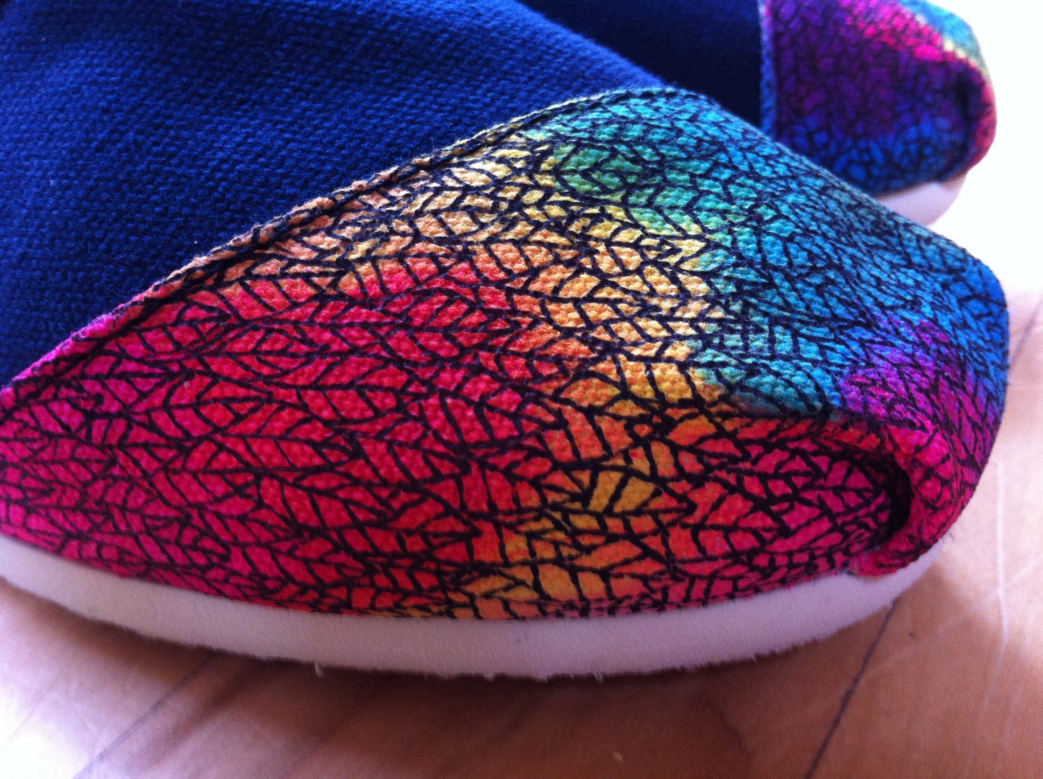 Hand-Painted, Multi-Colored TOMS Classics