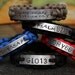 PARACORD BRACELET engraved, 1/2 inch Hand Stamped & Personalized