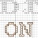 PATTERN - I Want Your Beard On My Face - cross stitch