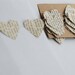 Vintage Book Heart Paper Garland, Holiday Decoration, Christmas tree garland, Wedding Decoration, baby shower decoration, Vintage book