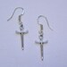 Harry Potter (Godric Gryffindor Sword ) Earrings on 925 SS Earwires - Jewelry Box and Free US Shipping