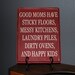 Ready to Ship - Good Mom Sign