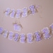Happy Anniversary Banner Lavender Purple Golden Gold 50th Wedding Party Reception Decor