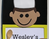 Cooking Party Wall Sign - Chef Party, Kitchen Party, Kid Chef, Party Decoration, Personalized Sign