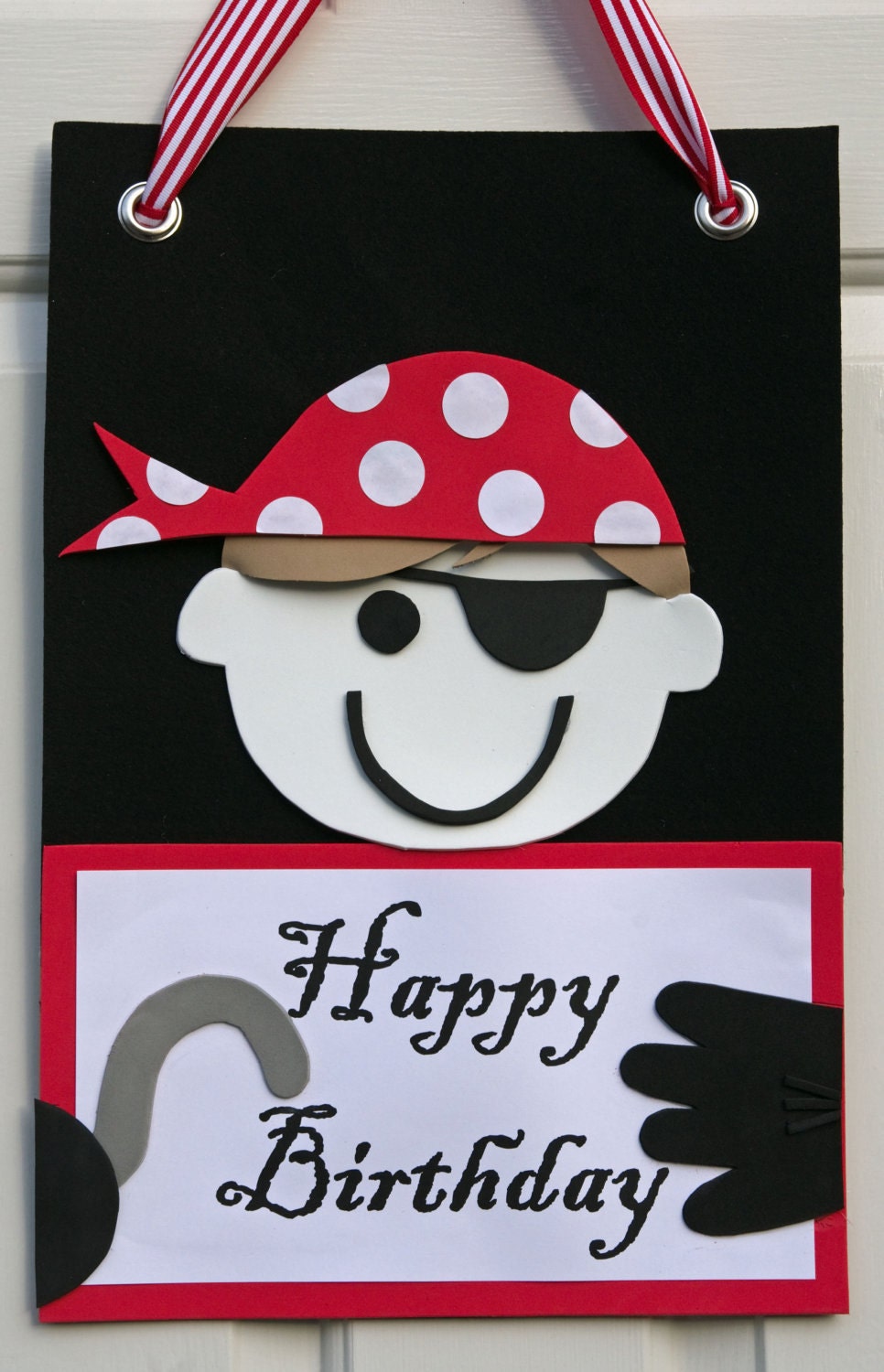 Pirate Boy Party Wall/Door Sign Il_570xn