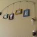 Fishing Pole Picture Frame - Metal Brown - 4 Frames