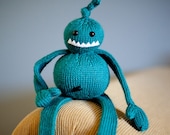Angus the Attic Monster: Amigurumi Stuffed Animal Monster Toy