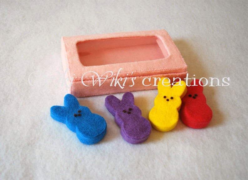 Marshmallow Bunny Peeps - Pack of 4