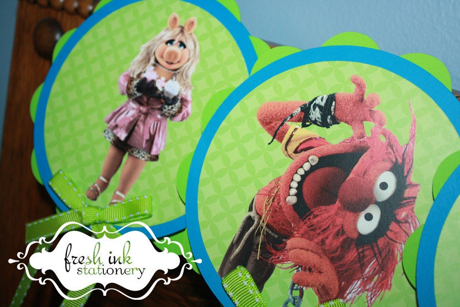 The Muppets Character Centerpiece or Cake Top