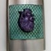 I Love You from the Bottom of My Right Ventricle Hip Flask- Purple Heart