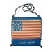 1976 American Flag Woven Sac