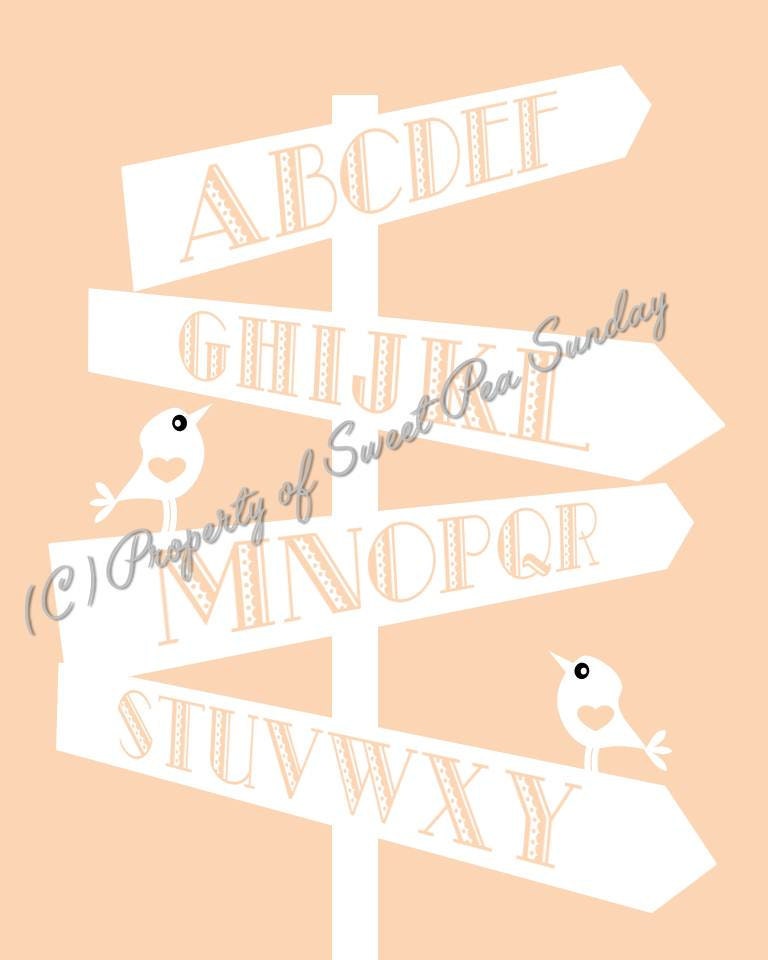 EDUCATIONAL Shabby Chic Art Print. 8x10. NEW BABY Birth Announcement 8x10 Art Print. Ideal for Nursery, Bedroom, Playrppm or Gift.