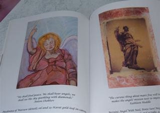 Original Art Book "While Angels Weep " Angels of Peace